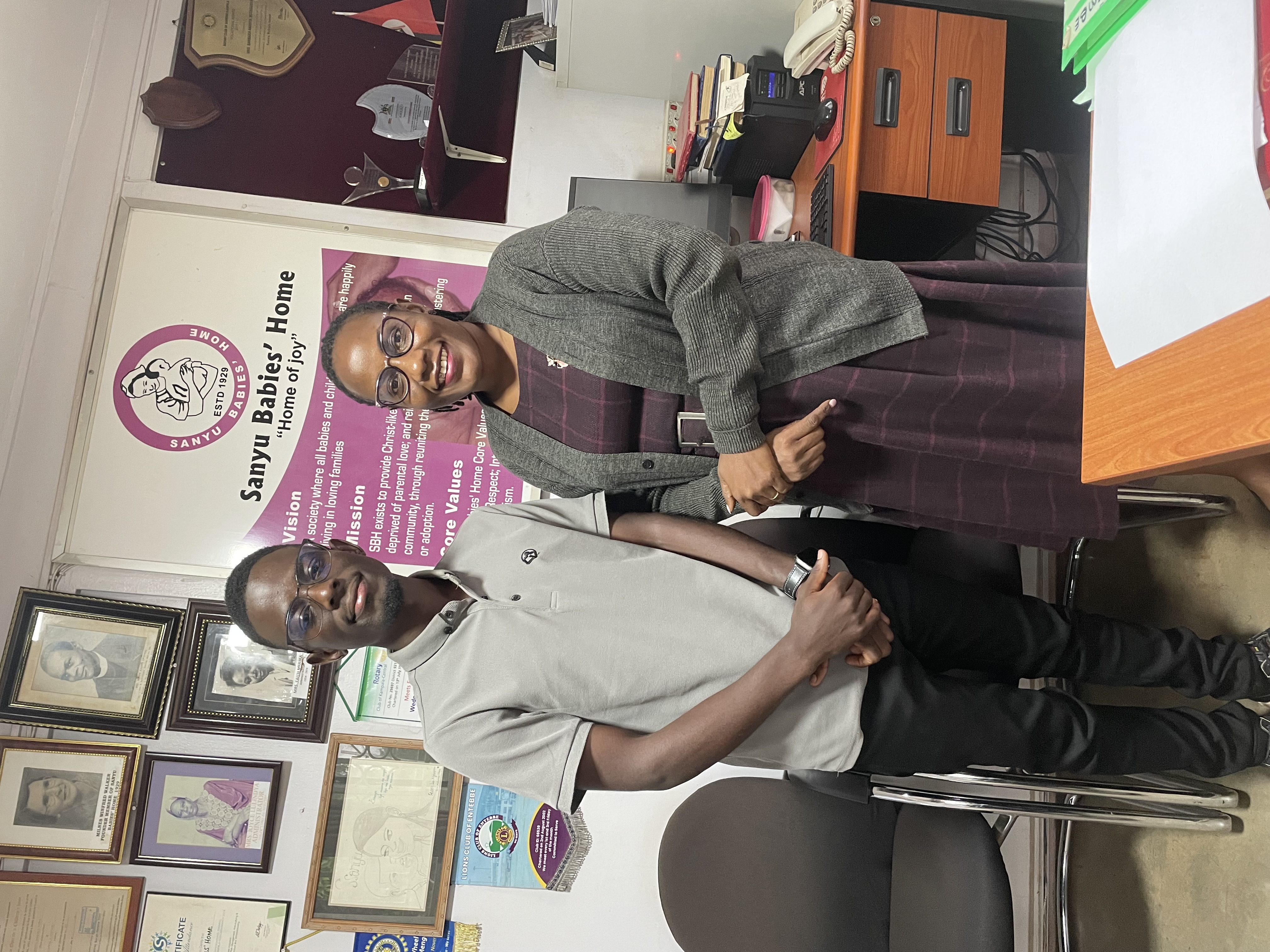 Partnership with Sanyu Babies Home