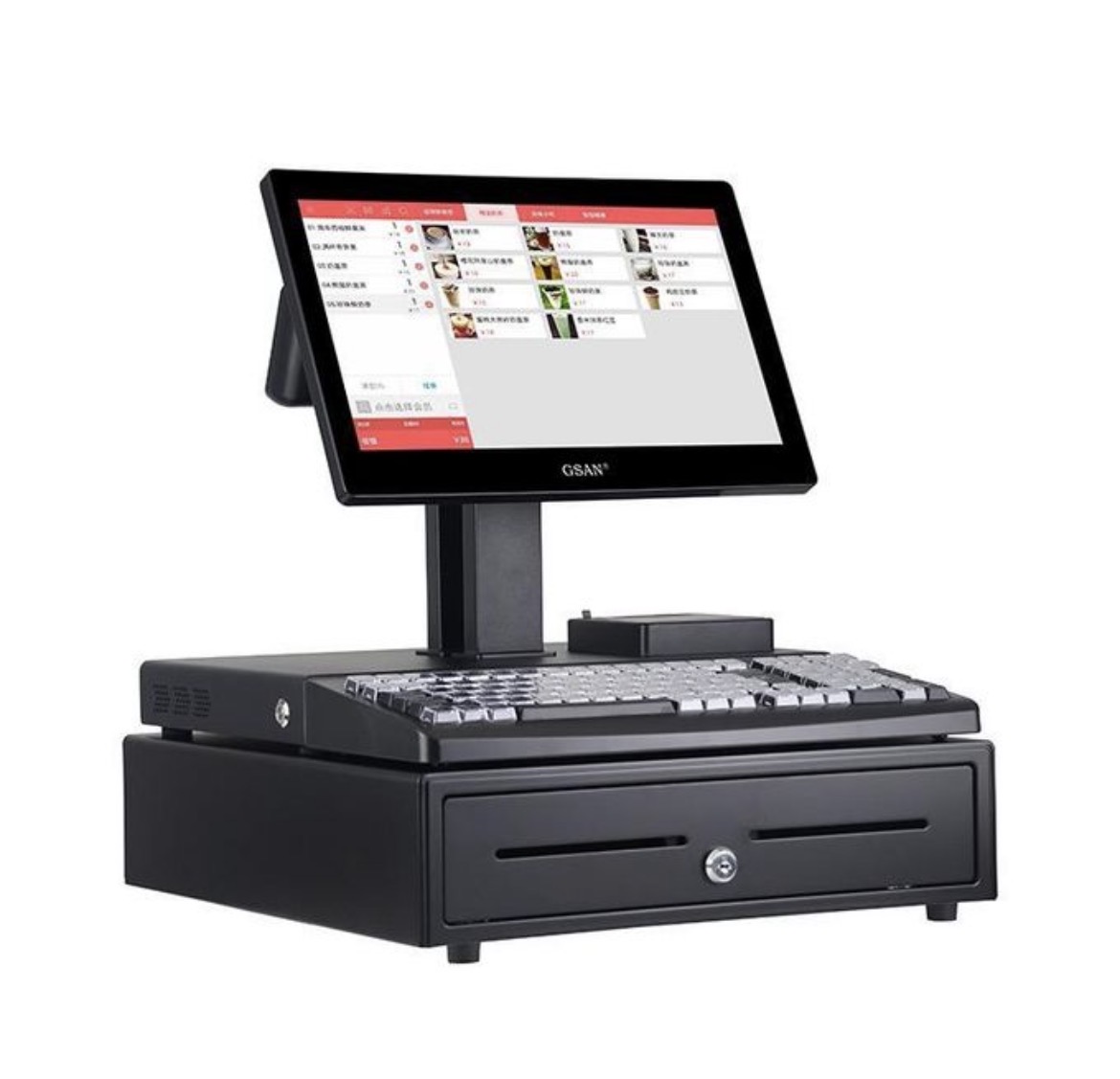 Gsan Electronic POS System Cash Register Gs-3012