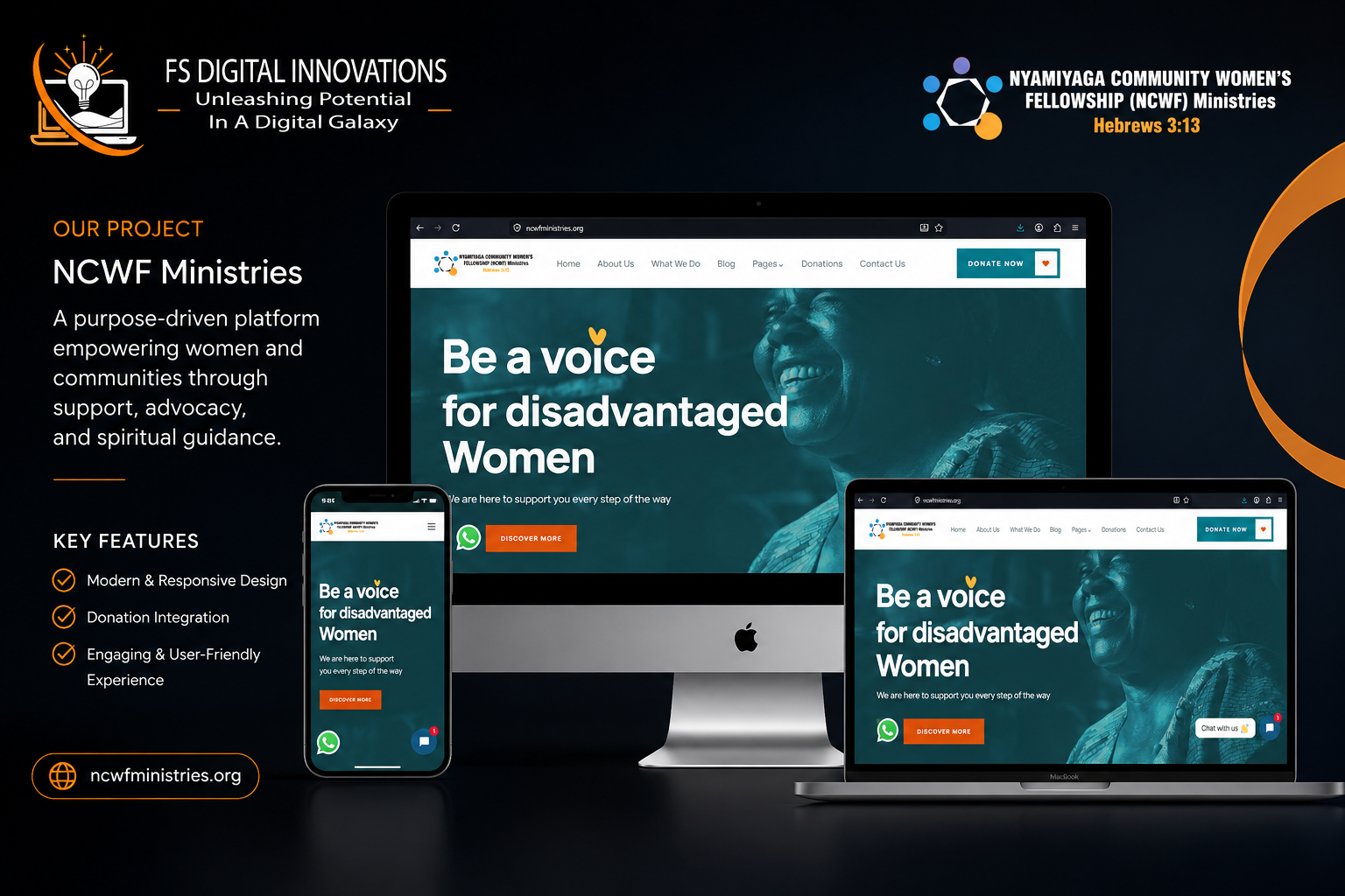 NCWF MINISTRIES WEBSITE
